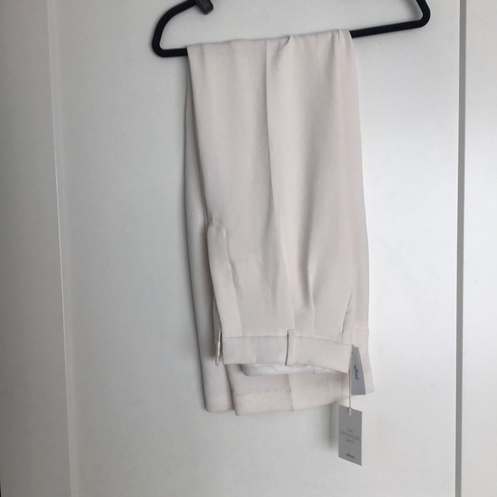 Aritzia Wilfred Effortless Pants - White - 12